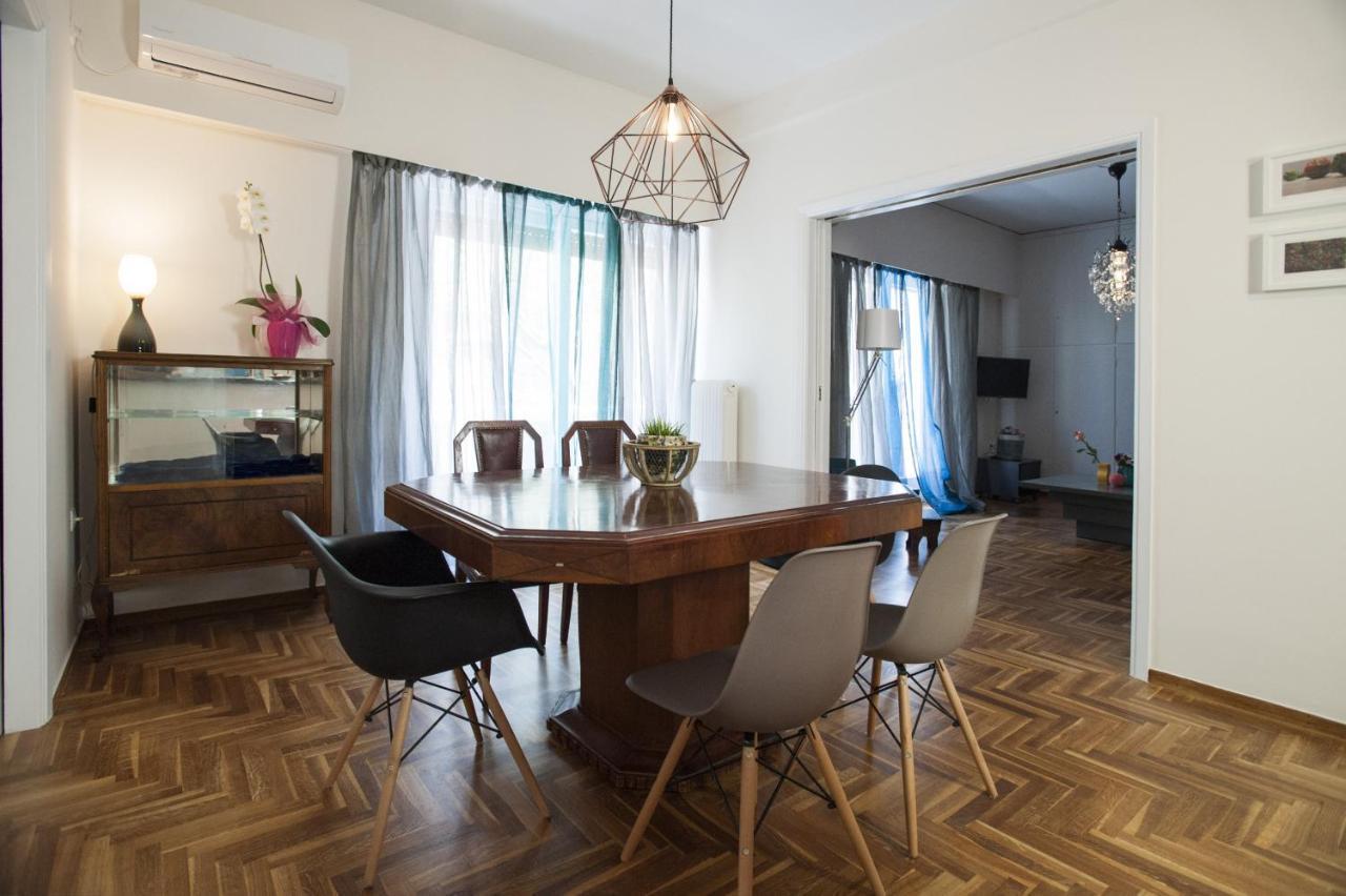 Modern-Vintage Apartment By Acropolis Museum Athens Luaran gambar